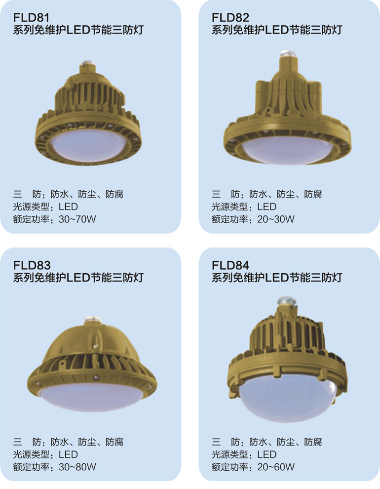 FLD83免维护LED节能三防灯