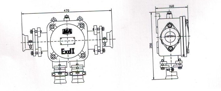 防爆接线盒外形尺寸